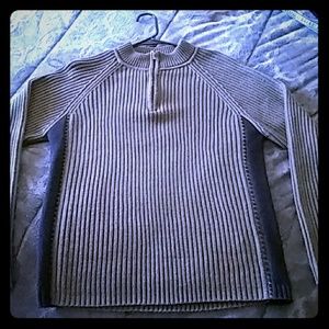 Aizzo Mens color block Sweater